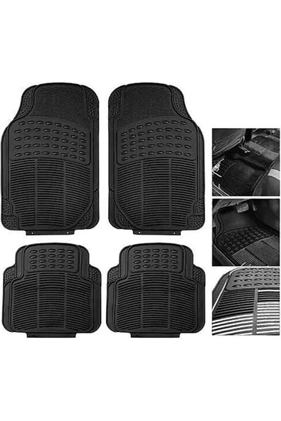 Gold Oto Aksesuar Volkskwagen Passat B5 1997-2005 Badem 3d Uster Siyah Oto Paspas ürün görseli