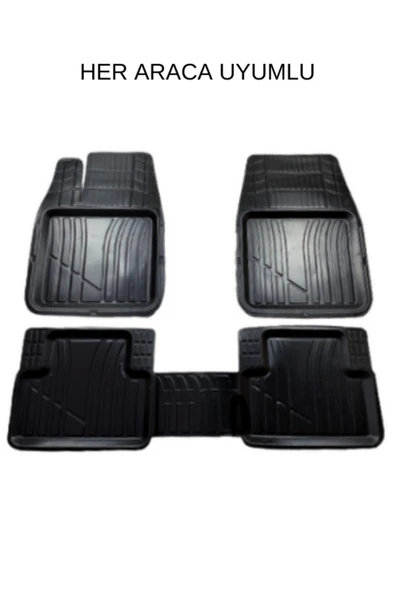 Gold Oto Aksesuar Subaru Forester 4 -2014 Uyumlu Magnum Siyah Oto Paspas ürün görseli