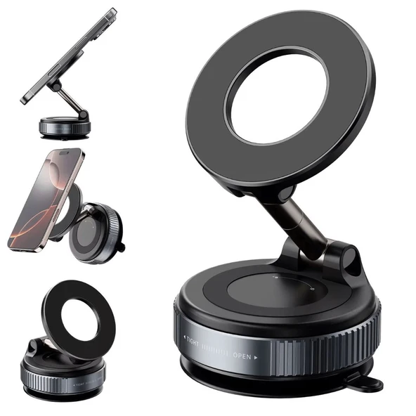 LOGİS MANYETİK ARAÇ İÇİ TELEFON TUTUCU X68 - 7