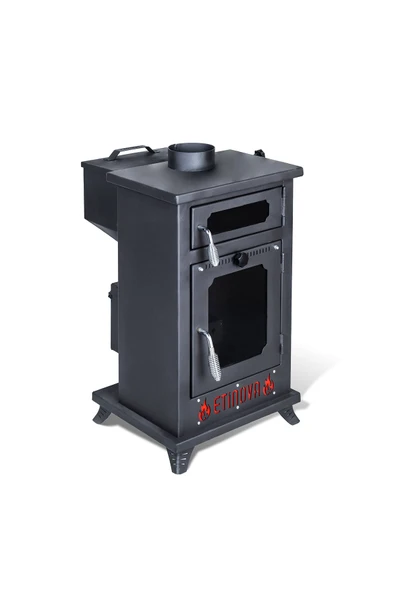 Etinova Eti-K3 Fırınlı Şömine Tipi Pelet Soba - 2