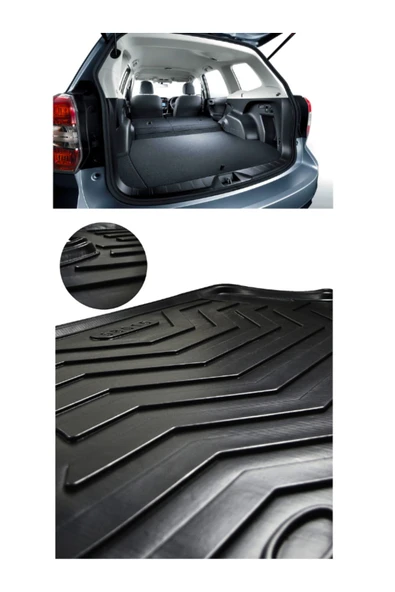 Gold Oto Aksesuar Volkswagen Golf 6 Kauçuk MERSON Model Bagaj Havuzu - 2