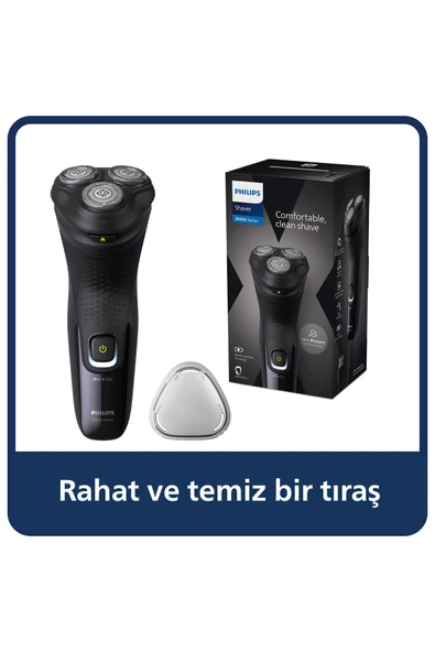 3000xserisi Tıraş Makinesi X3021/00,sinekkaydı Tıraş,ıslak Ve Kuru Kullanım,hassas Düzeltici
