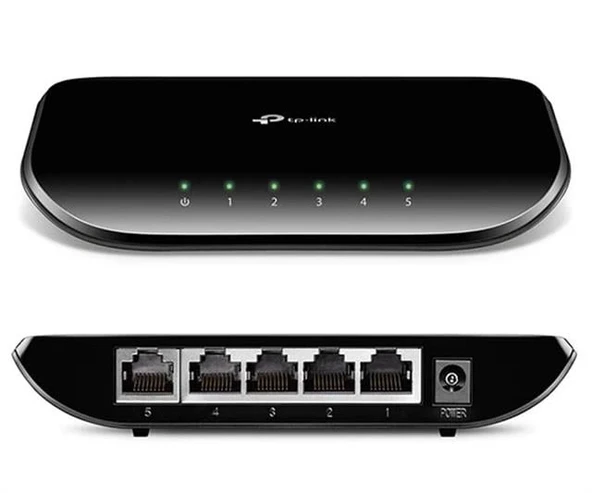 Tp-Link TL-SG1005D 5 Port 10-100-1000 Gigabit Ethernet Switch