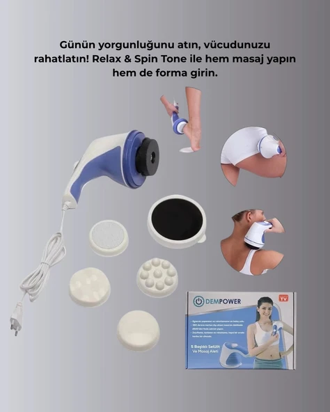 YAĞ YAKICI MASAJ ALETİ - Resim 2