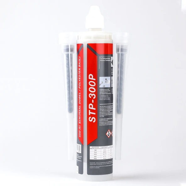 Polyester Bazlı Kimyasal Dübel 300 ml Profesyonel Ankraj Malzemesi Beton Dübel Montaj Harc Sıvı Çivi - Resim 5