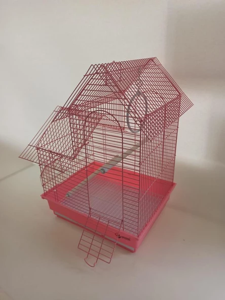 Dayang Villa Kafes 35x28x47 cm Pembe - Resim 2