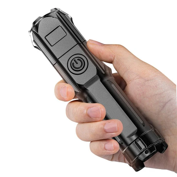 Valkyrie 395nm UV Mor Işık Şarjlı El Feneri  1200mAh Batarya Type-C Şarj Hafif ve Güçlü Tasarım - 8