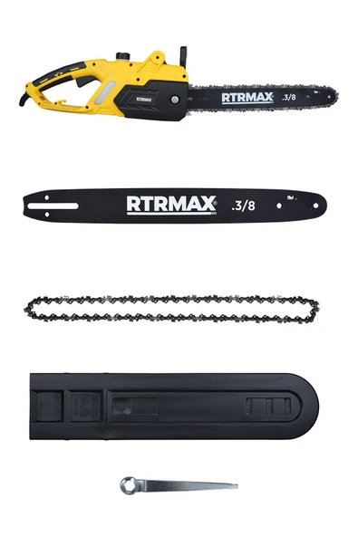 RTM9040SET Elektrikli Ağaç Kesme Motoru 4'lü Set -Eldiven-Testere Zinciri-Makaralı Uzatma Kablosu - 2