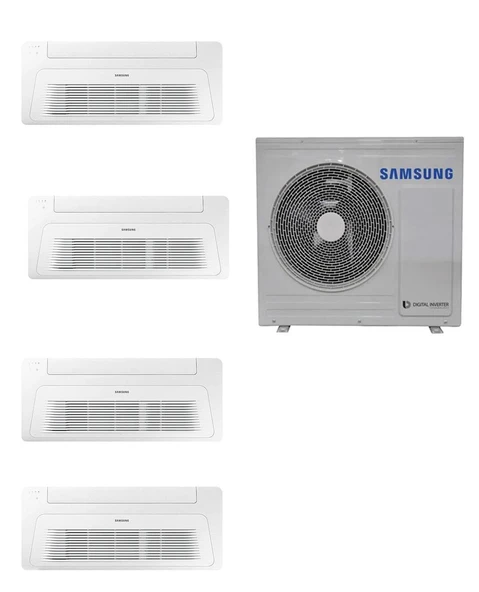 Samsung Wind Free Multi Tek Yön Kaset 1+4 Sistem (AJ080TXJ4KH/EA) 9+9+12+12 Btu 8 kw Dış Ünite ürün görseli