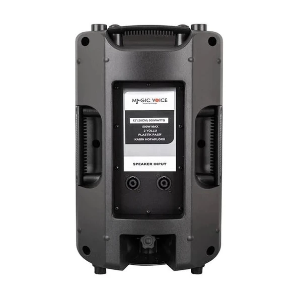 MagicVoice MV-3412 30 Cm 500 Watt 12'' Plastik Kabin Pasif Hoparlör - 3