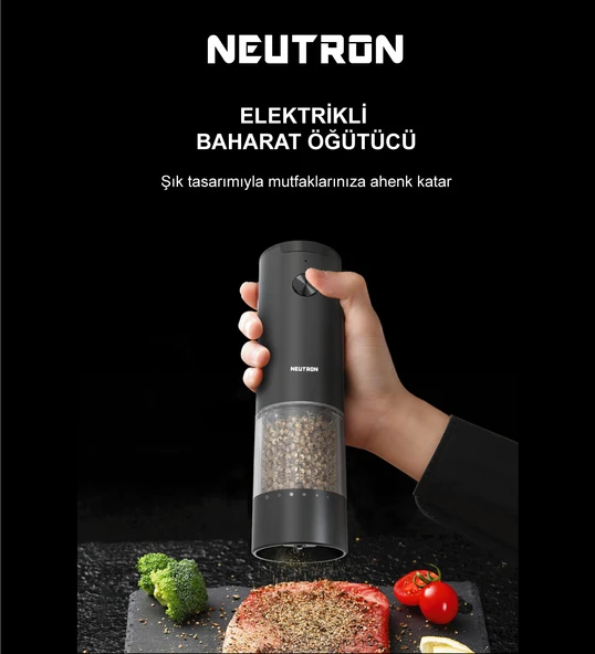 Neutron NTL-PG-03 Elektrikli Tekli Baharat Öğütücü - 4