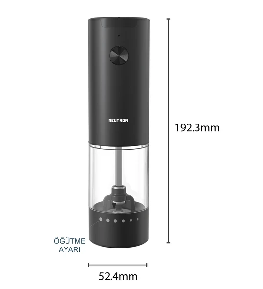 Neutron NTL-PG-03 Elektrikli Tekli Baharat Öğütücü - 2