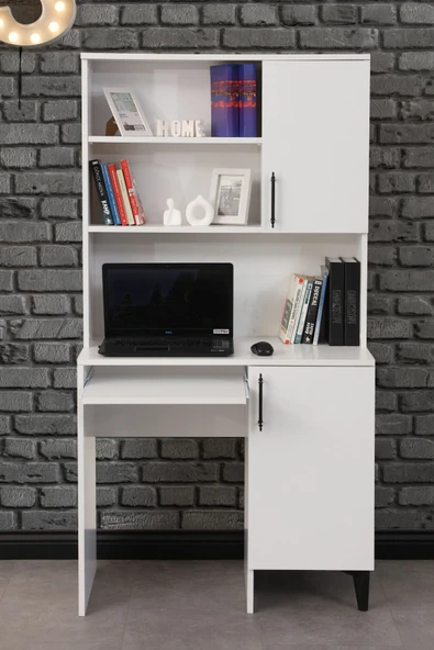 Çalışma Masası, Blesk Çalışma Masası Bilgisayar Masası Beyaz ürün görseli 1