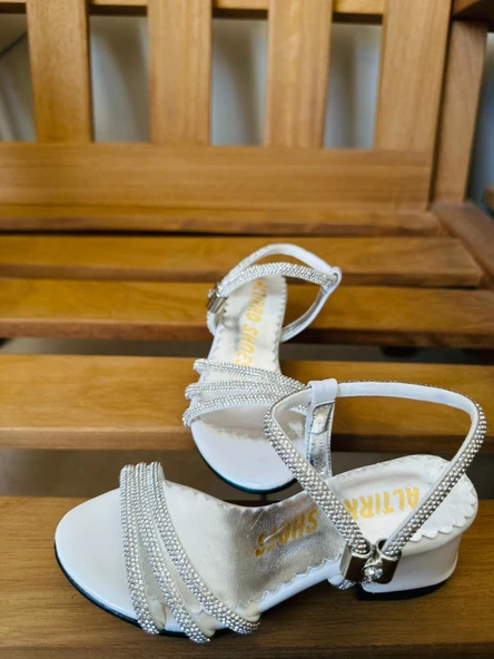 GALA taş işlemeli çocuk topuklu ayk. - Resim 2