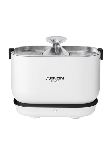 Xenon Smart Akıllı Su Pınarı Bataryalı 5200 mAh Hareket Sensörlü 2,5L UV Sterilizasyon Çelik Su Çeşmesi Kablosuz Kedi Su Sebili X8653