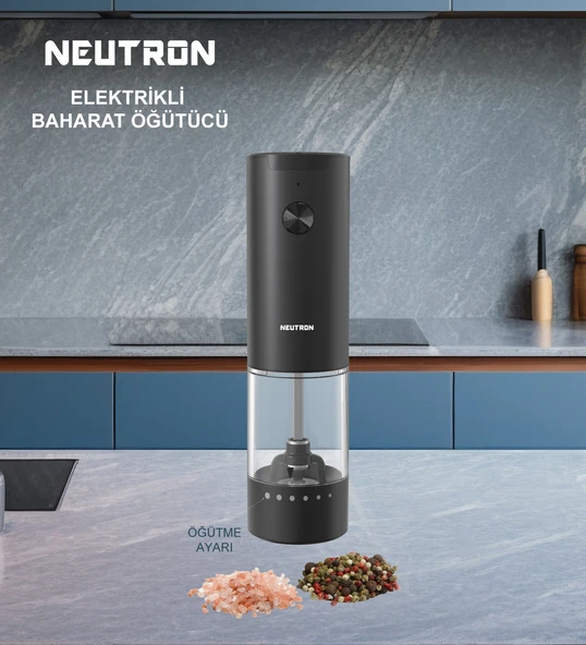Neutron NTL-PG-03 Elektrikli Tekli Baharat Öğütücü
