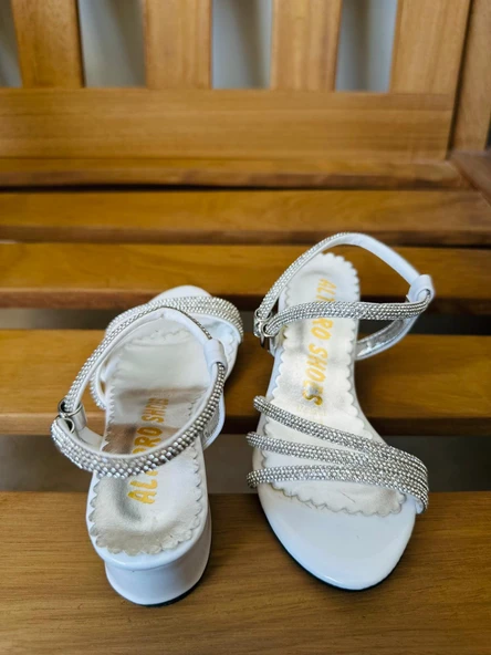 GALA taş işlemeli çocuk topuklu ayk. - Resim 4