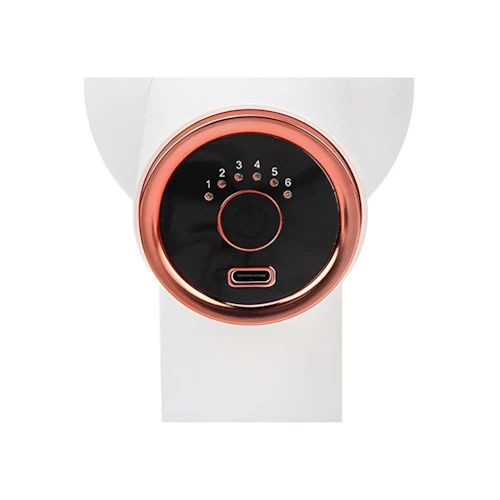 Merxas Shıatsu Masaj Teknigi Şarj Edilebilir 6 Seviye Kablosuz Titreşimli Masaj Aleti Pro SL-630 - 4