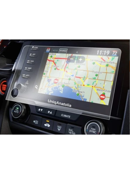 Honda CR-V CRV 2018 2019 2020 2021 Multimedya Nano Ekran Koruyucu