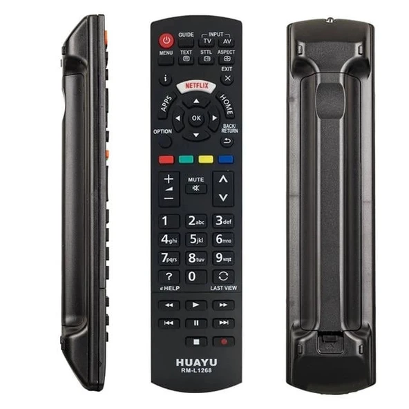 Huayu RM-L1268 Panasonic Netflix Tuşlu Universal Lcd Tv Kumandası