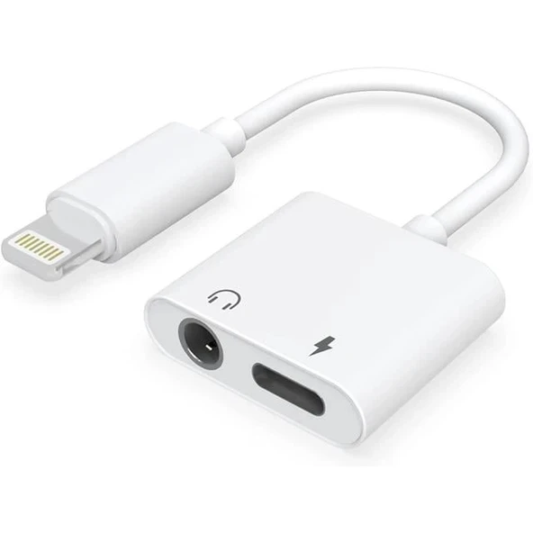 Powermaster IP 7-8-Plus-X Serisi Lightning Kulaklık-Şarj Çevirici Adaptör - 2