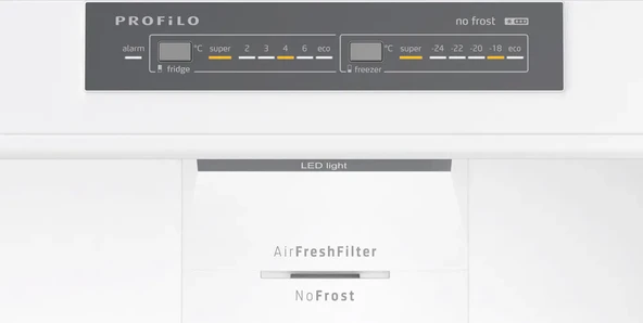 PROFİLO BD3076WEVN Alt tan dondurucullu buzldolabı - 3