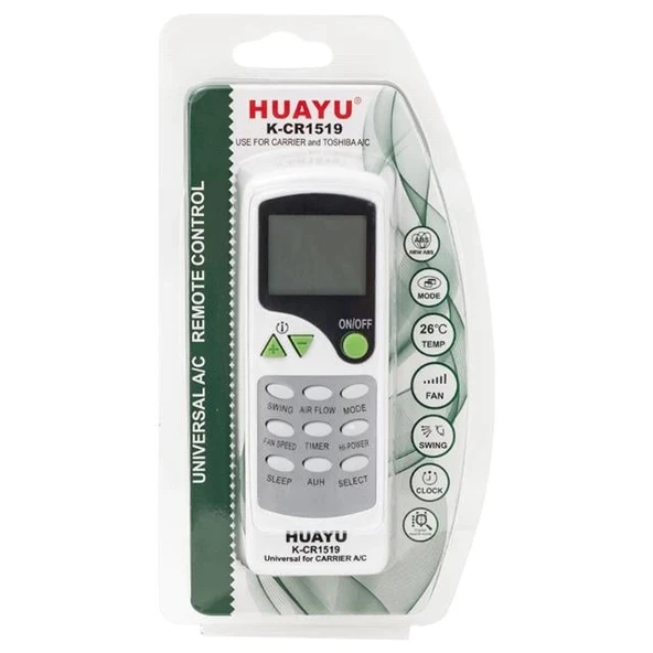 Carrier K-CR1519 Universal Klima Kumandası - 2