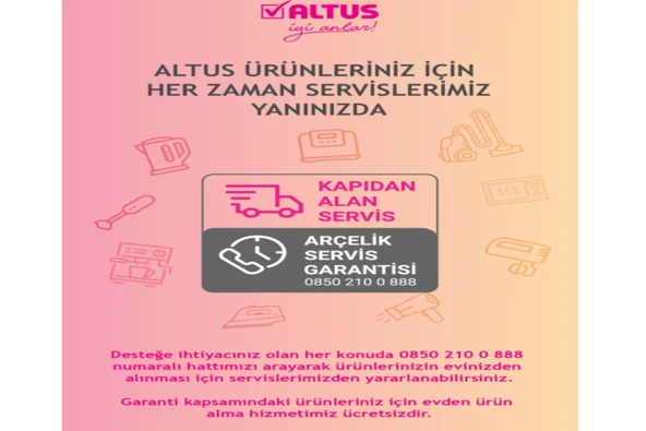 Altus HandyGo AL 5533 A 2'si 1 Arada Ütü & Kırışık Giderici Antrasit - 9