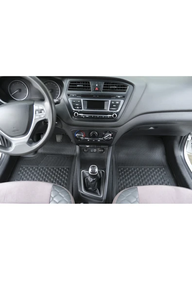 Sahler Hyundai Bayon 2021+ Uyumlu 4.5D Premium Havuzlu Paspas ve Liner Marka 3D Bagaj Havuzu - Resim 3