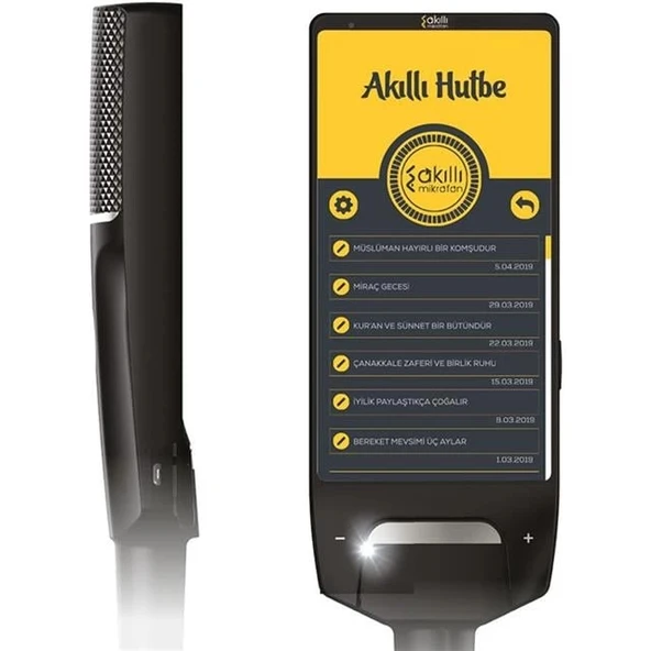 Akıllı Mikrofon Dokunmatik Ekranlı Wifi Destekli - Akıllı Hutbe - 2