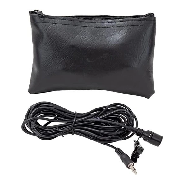 Magicvoice MV-445 Çantalı 5 Metre Kablolu 600 Ohm Yaka Mikrofonu - 2