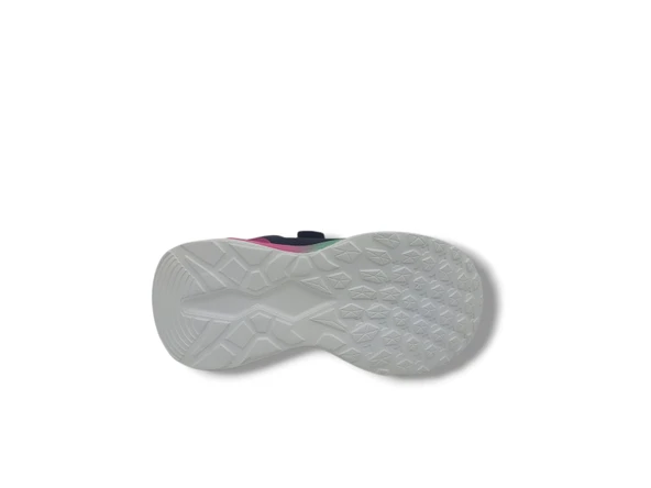 Vicco Yancy Kız Çocuk Siyah - Fuşya Spor Ayakkabı - 6