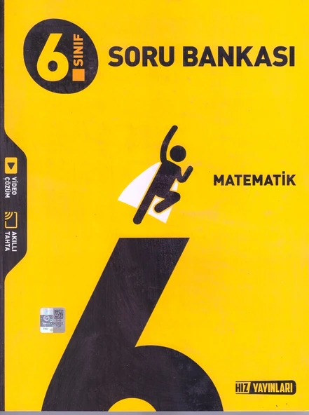 HIZ 6.SINIF MATEMATİK SORU BANKASI ürün görseli 1