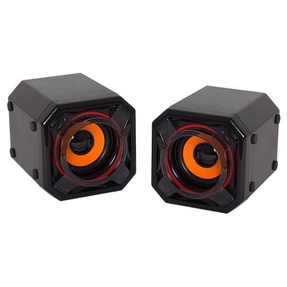 MagicVoice A8 1+1 USB Mini Hoparlör - Speaker (2*5 Watt - 3 Ohm)