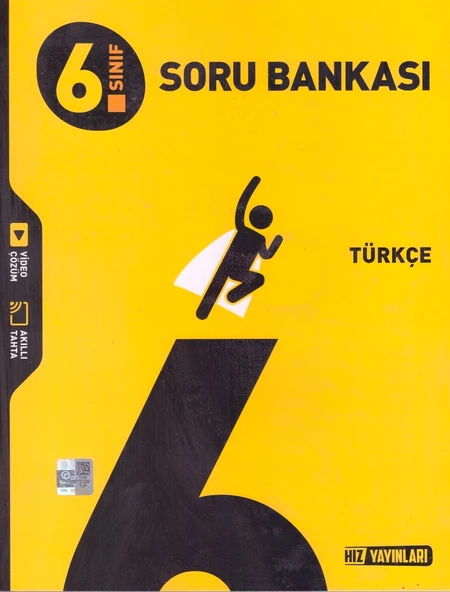 HIZ 6.SINIF TÜRKÇE SORU BANKASI ürün görseli