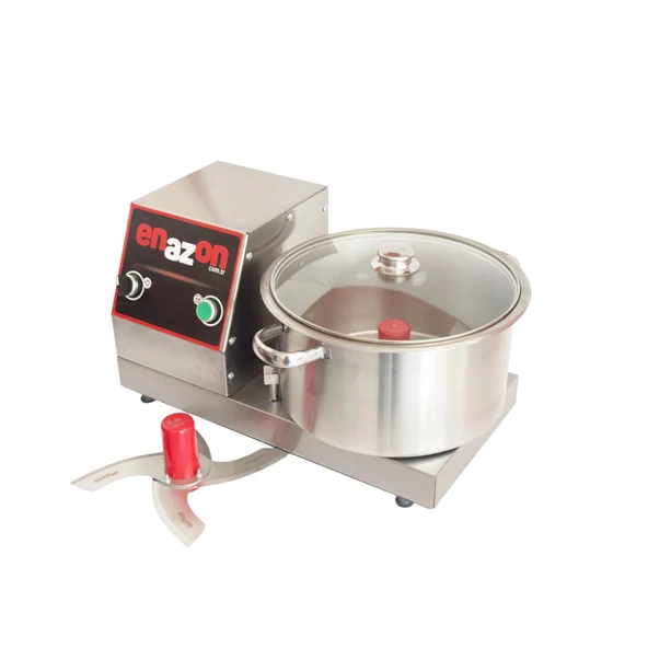 Büyük boy 4 Bıçaklı Humus Yapma Humus Hazırlama Makinası Nohut Ezme Makinası 8 Litre - Resim 4