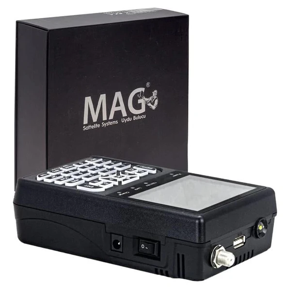 Mag MAG-2100 3.5'' DVB-S/S2 LCD Ekran Görüntülü HD Uydu Yön Sinyal Bulucu - 4