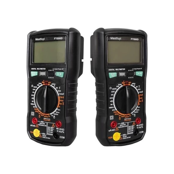 PowerMaster FY890D Digital Multimetre Ölçü Aleti True Rms - 2