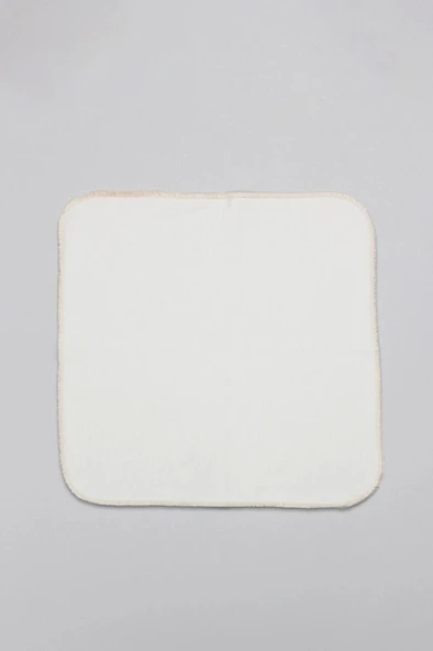 Nessiworld Bistyle Organik 20x20 10'Lu Penye Mendil 90102 Ekru - Resim 4