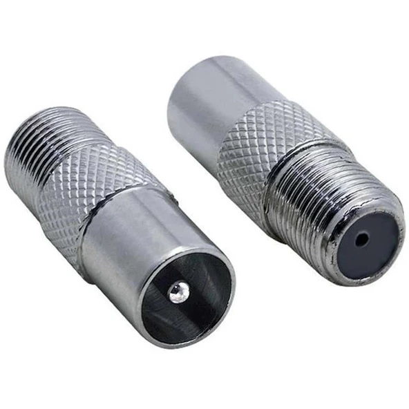 F Konnektör Dişi Anten Fişi Erkek Çevirici