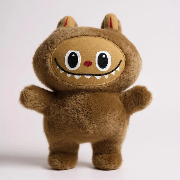 plentiful Labubu 35 cm Peluş Oyuncak , El Yapımı , Pembe - Resim 3