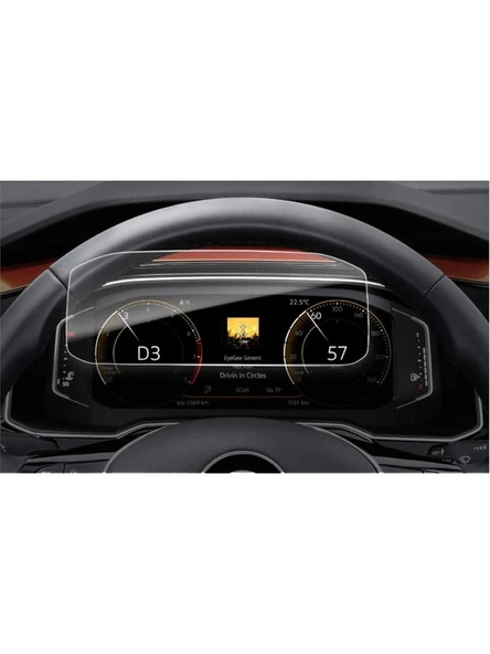 Volkswagen Polo Dijital Gösterge Panel Nano Koruyucu