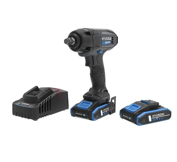 Hyundai IW20S-250T2T Akülü Darbeli Somun Sıkma Seti - Resim 2