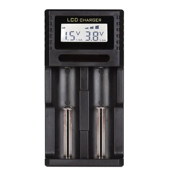 Powermaster PMR-K2 4.2 Volt 2 x 0.5 Amper Pil Şarj Cihazı