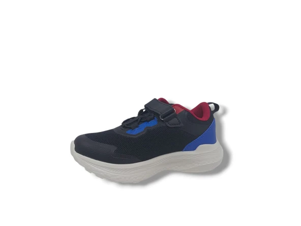 Vicco Yancy Çocuk Siyah - Saks Mavi Spor Ayakkabı - Resim 3