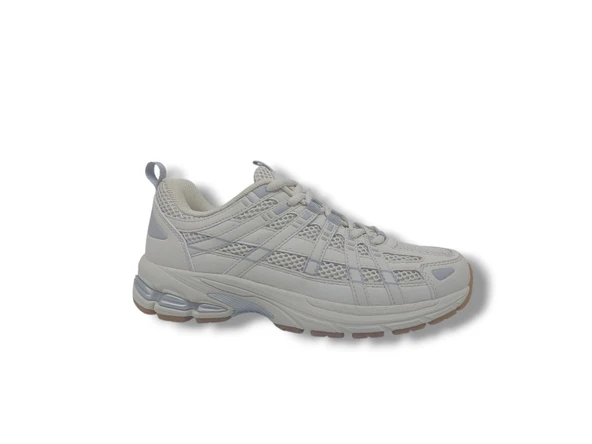 Lescon Pace Runner Unisex Bej Yürüyüş Koşu Spor Ayakkabı ürün görseli