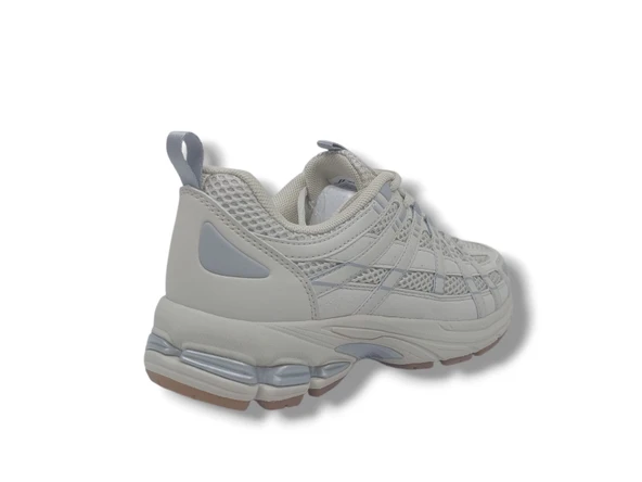 Lescon Pace Runner Unisex Bej Yürüyüş Koşu Spor Ayakkabı - Resim 5