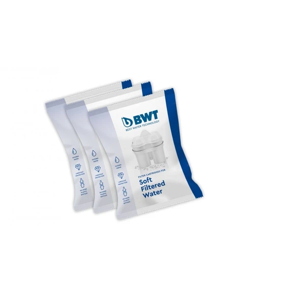 BWT Sürahi Su Arıtma Filtresi SOFT  3 Adet - 1