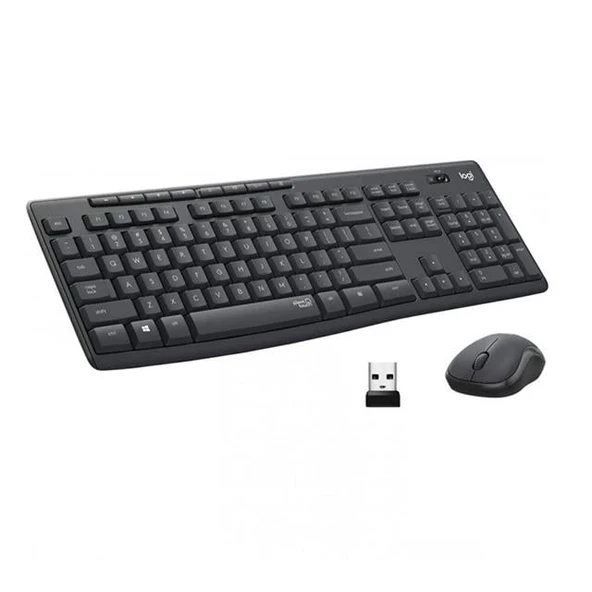 Logitech MK295 Q Tr Siyah Kablosuz Klavye Mouse Set - 2
