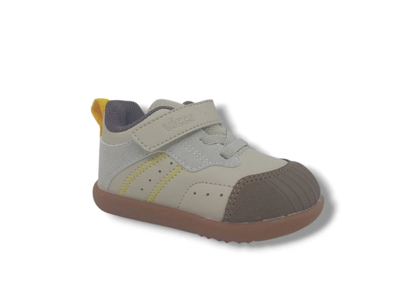 Vicco Ayden İlk Adım Bebek Bej Casual Ayakkabı - Resim 2